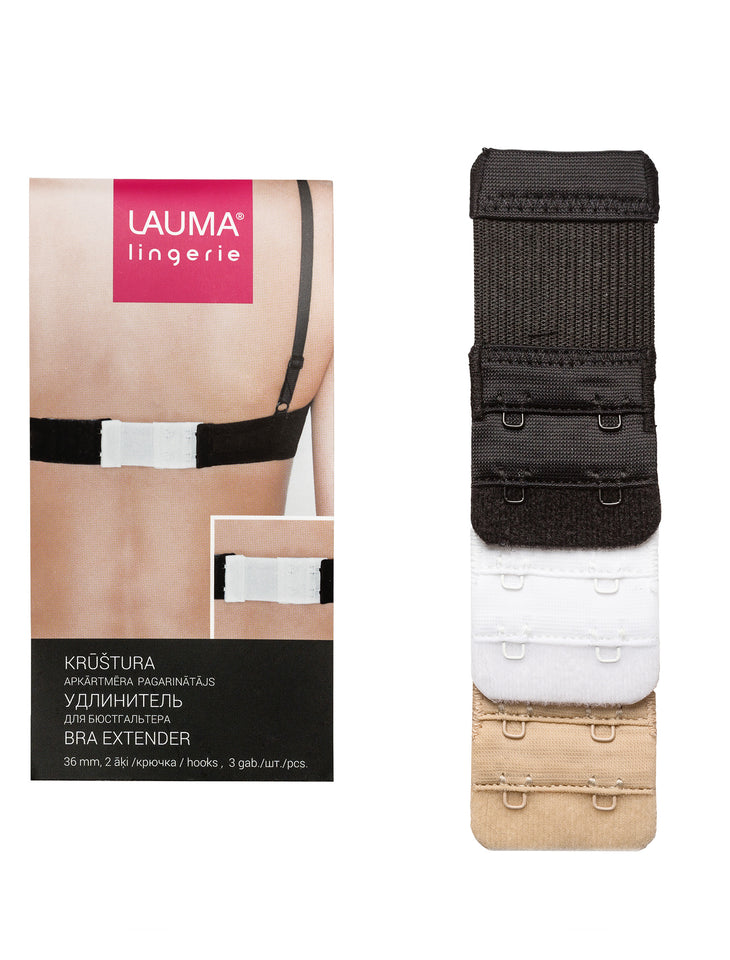 3 pk 3 Hook Bra Extenders – Lauma Lingerie