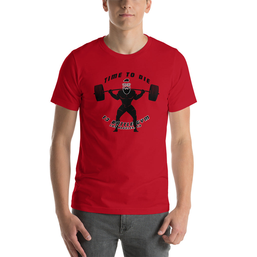acumular Sollozos Evaluable T3 Battle Gym "Time To Die" T-Shirt – The Time Teller Shop