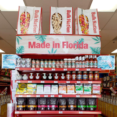 Bulk Nation carries lots of local Florida products
