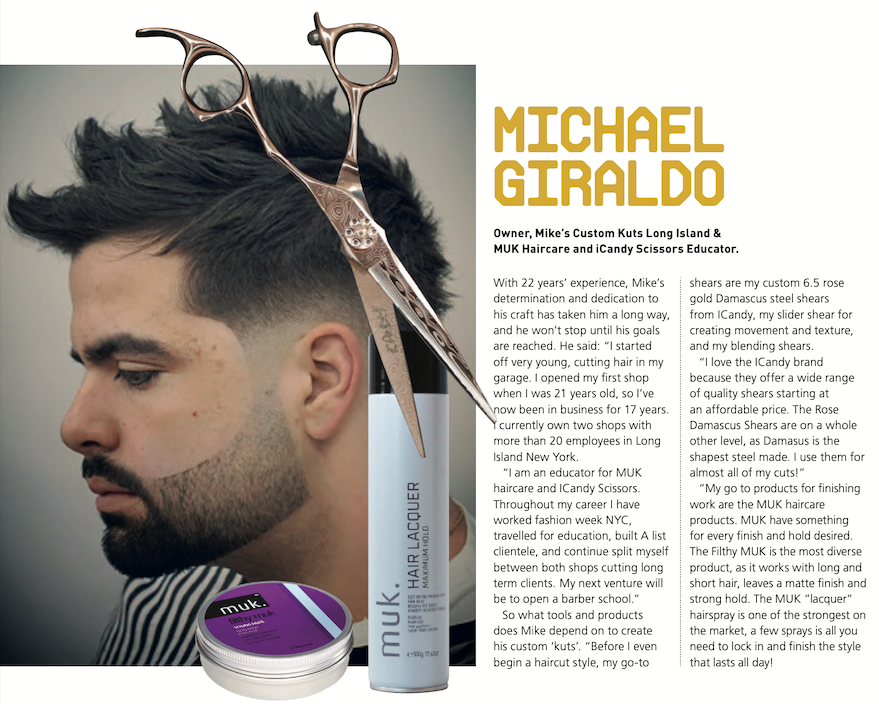 Mike Giraldo - Barber Evo Issue #20 New York 2021