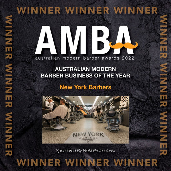 New York Barbers AMBA 2021 & 2022 Best Barber Business Australia