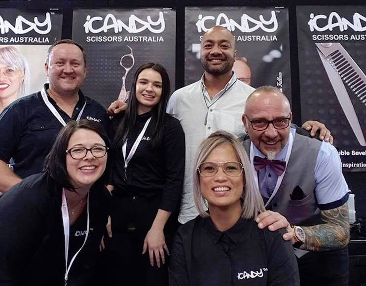 iCandy Hair Expo Australia Team