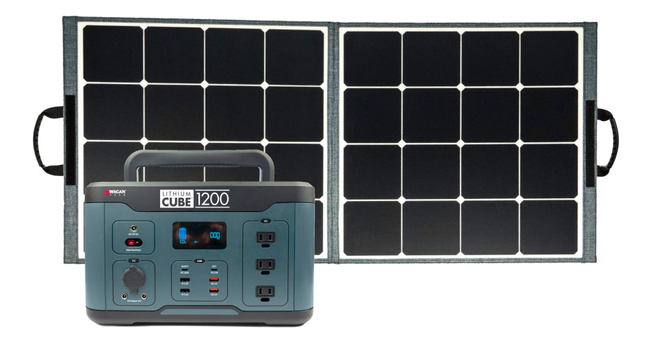 Lithium Cube 1200 Solar Combo