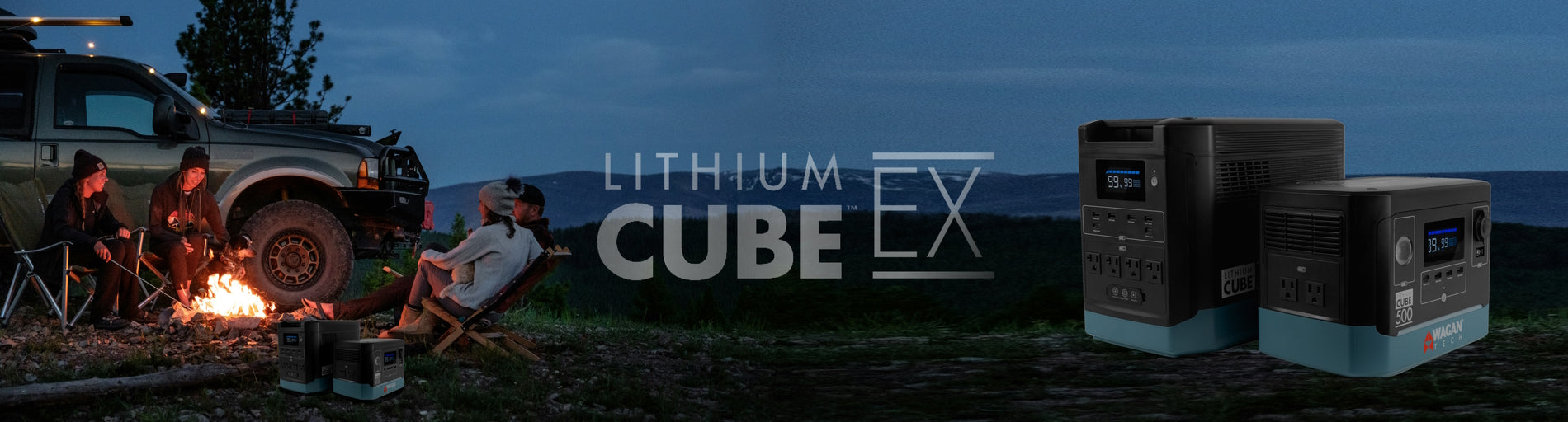 lithium cube EX banner