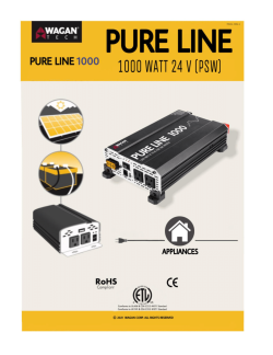 Wagan 3802 Pure Line 700 Watt Pure Sine Wave Inverter