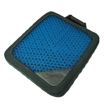 2 Pc Travelon Gel Seat Cushion Pillow Honeycomb Lumbar Support