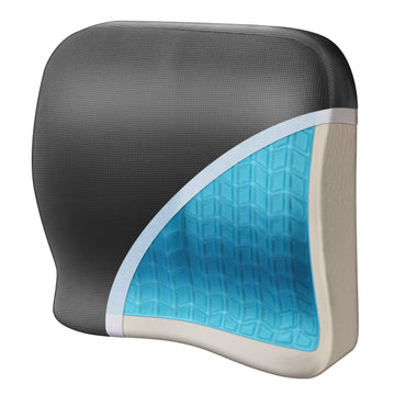 HealthMate 15 in. x 15 in. x 2 in. RelaxFusion Memory Foam Plus