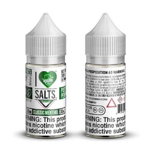 Classic Menthol by I Love  Salts