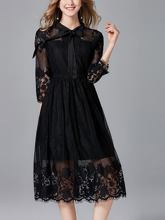 black lace tops for evening wear