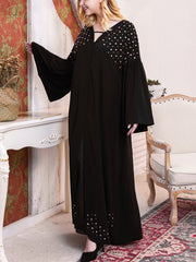 dress dinner muslimah plus size