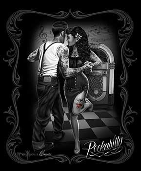 rockabilly love art