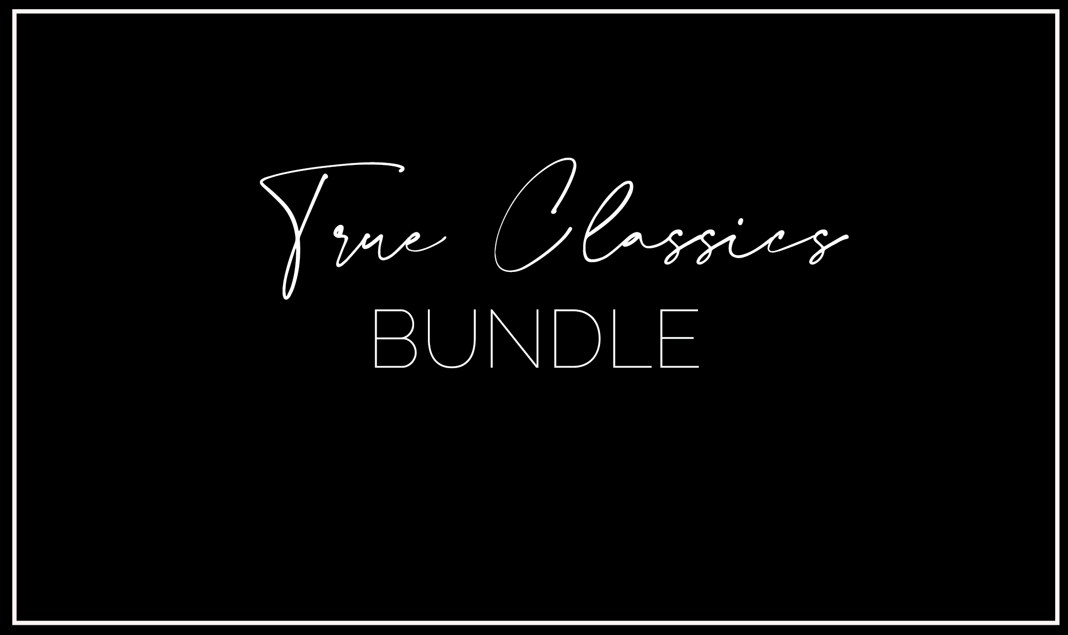 Glow Fashion Boutique Capsule Basic Essentials