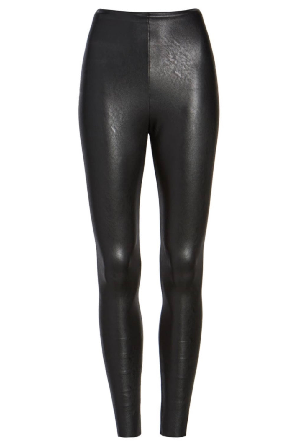 COMMANDO FAUX LEATHER CROPPED FLARE LEGGING – E.Leigh's