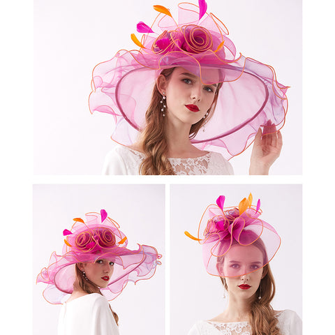 Kentucky Derby Hat | Fascinators | Gauze Church Hat | Tea Party Hat ...