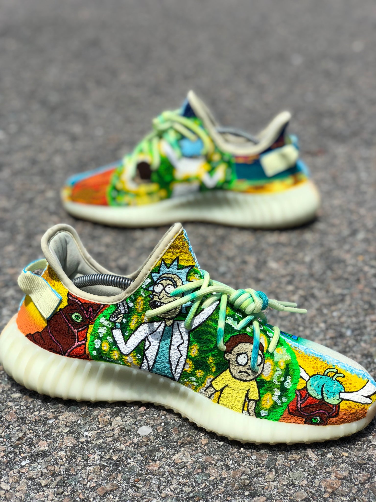 CUSTOM YEEZY 350 BOOSTS – ZaeWay Customs