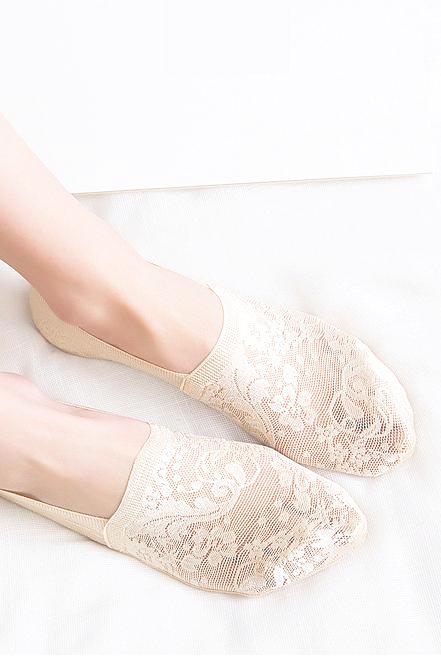 lace shoe liner socks