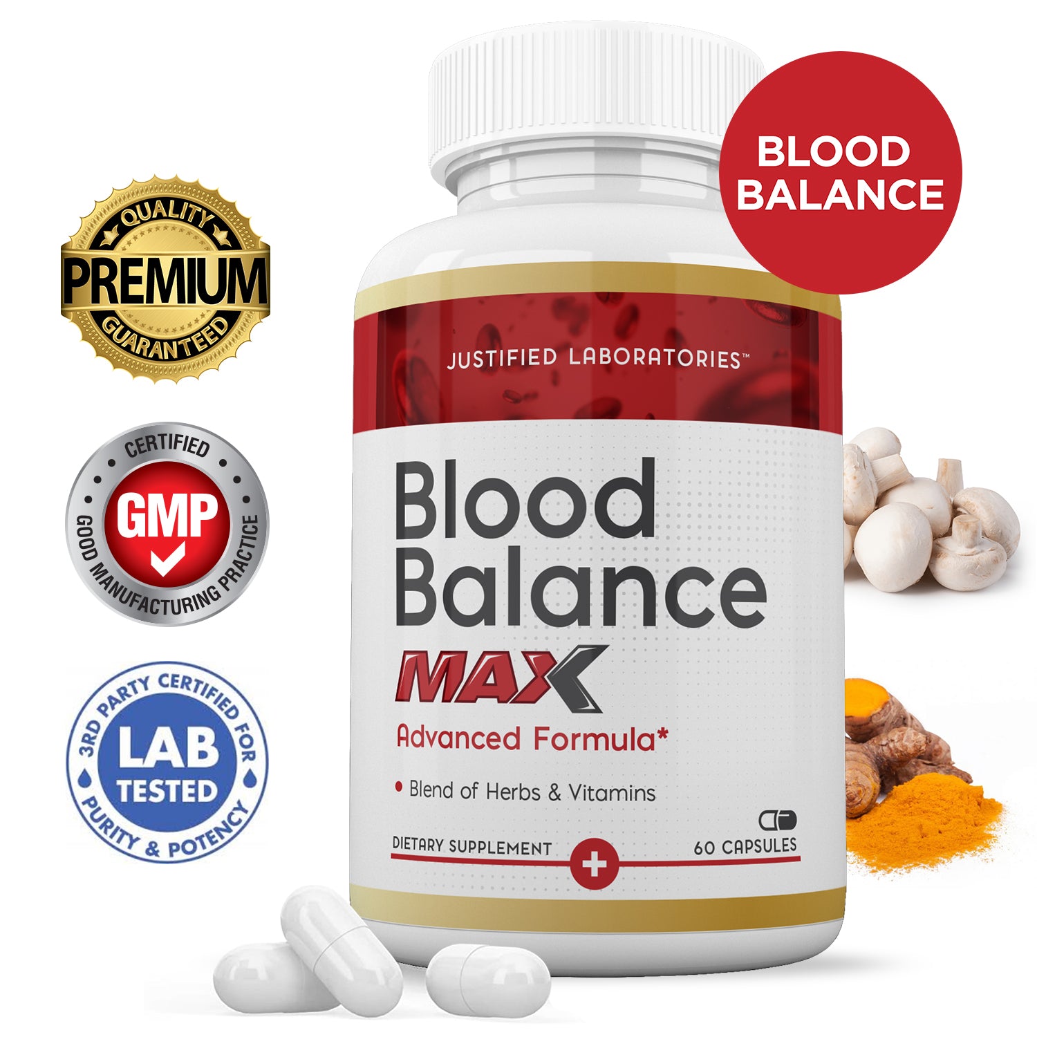 Image of Blood Balance Max Advanced Formula 1295MG