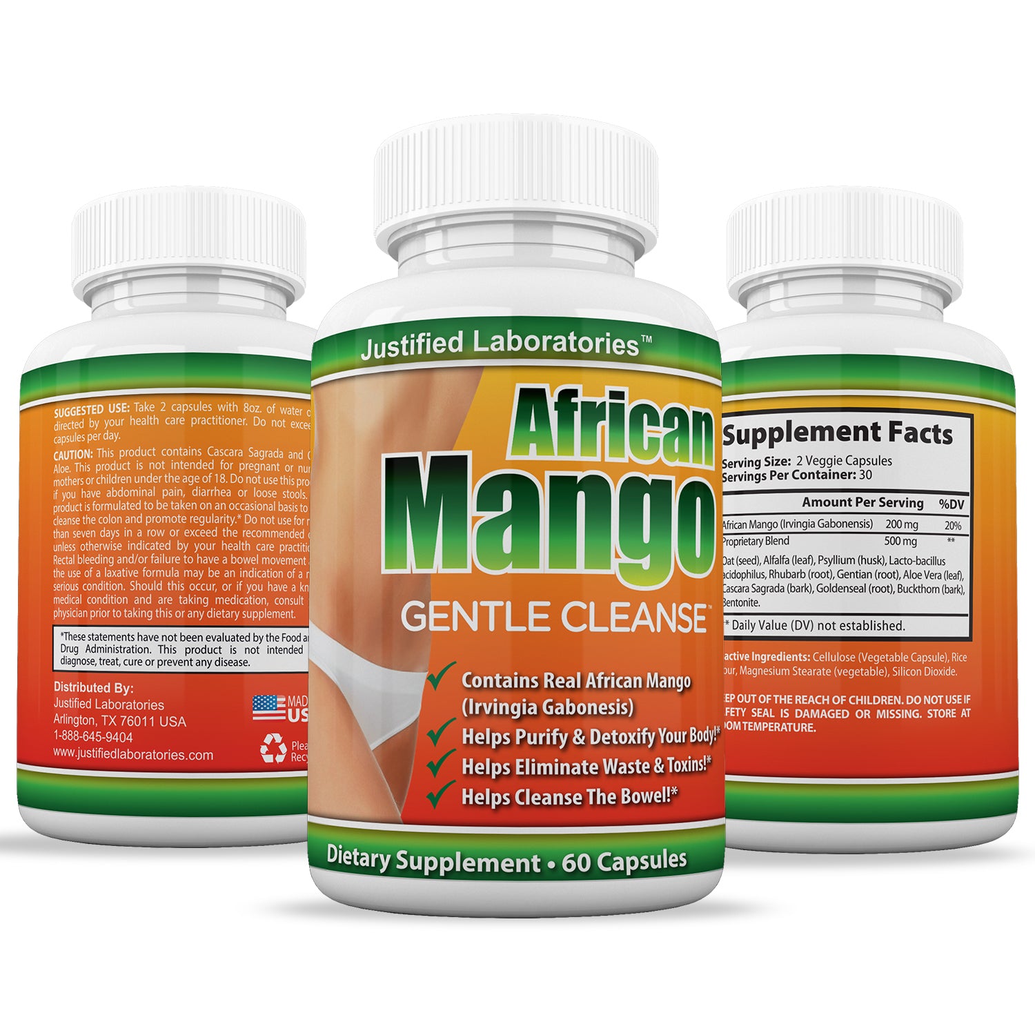 African Mango Gentle Cleanse Total Detox Cleanse Fortified