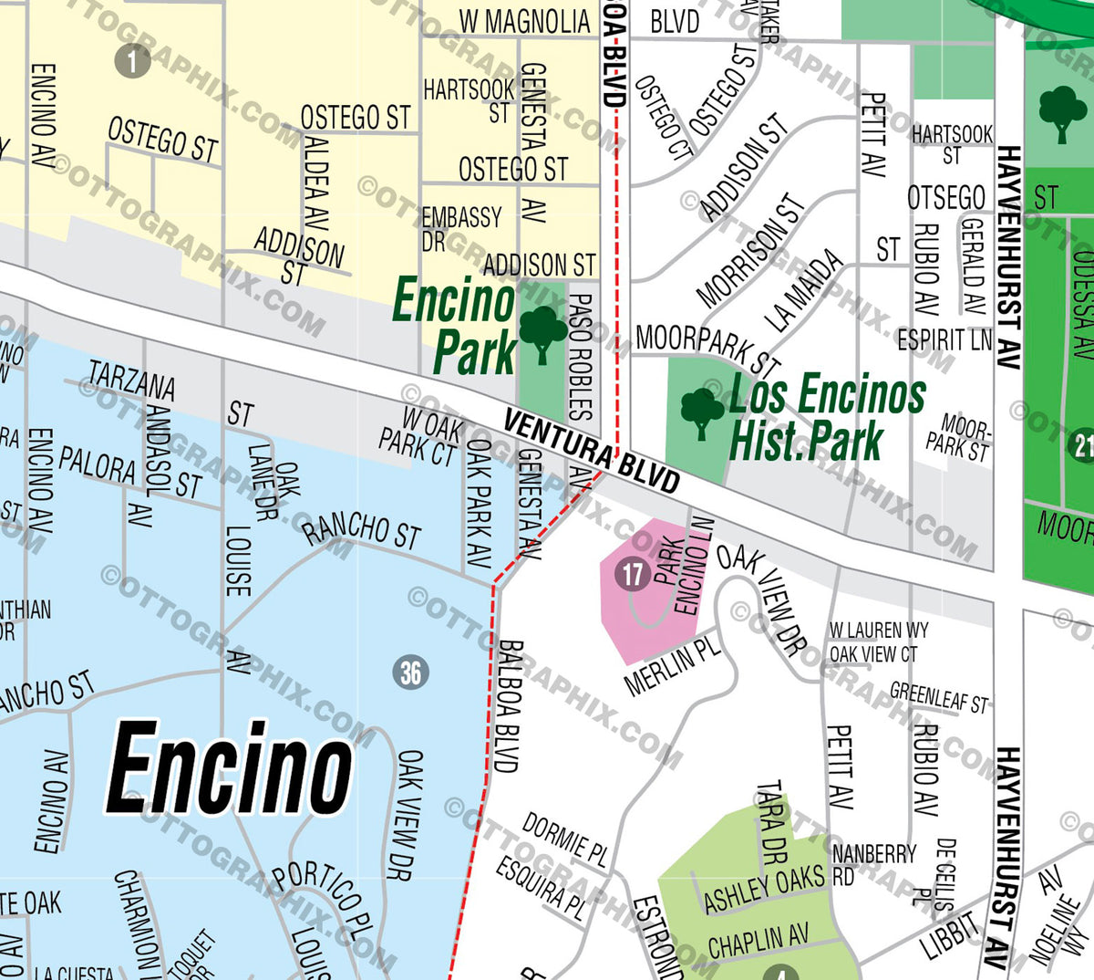 los angeles county parcel map