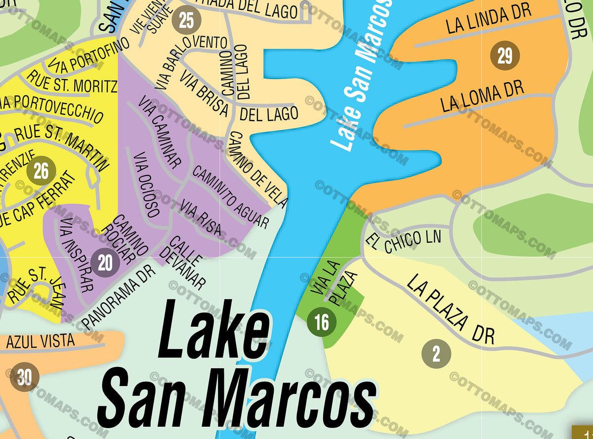 san marcos ca zip code map