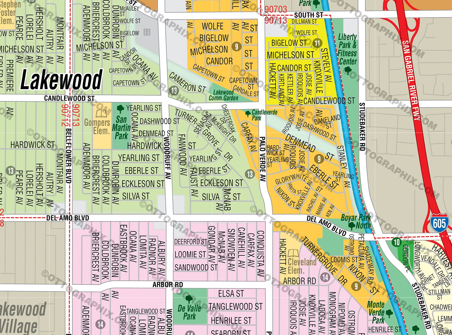 Lakewood Ranch Zip Code Map