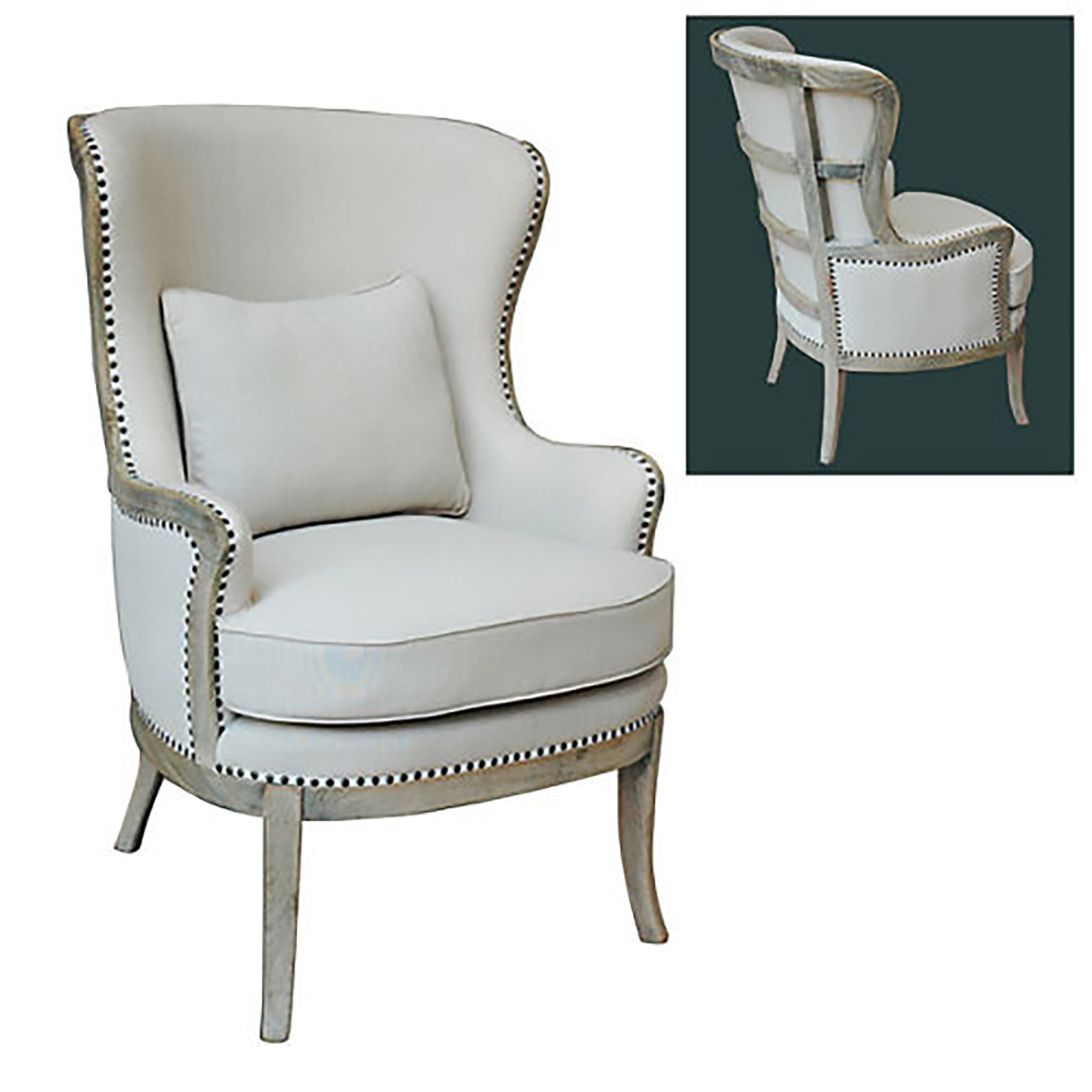 upholstered accent chair