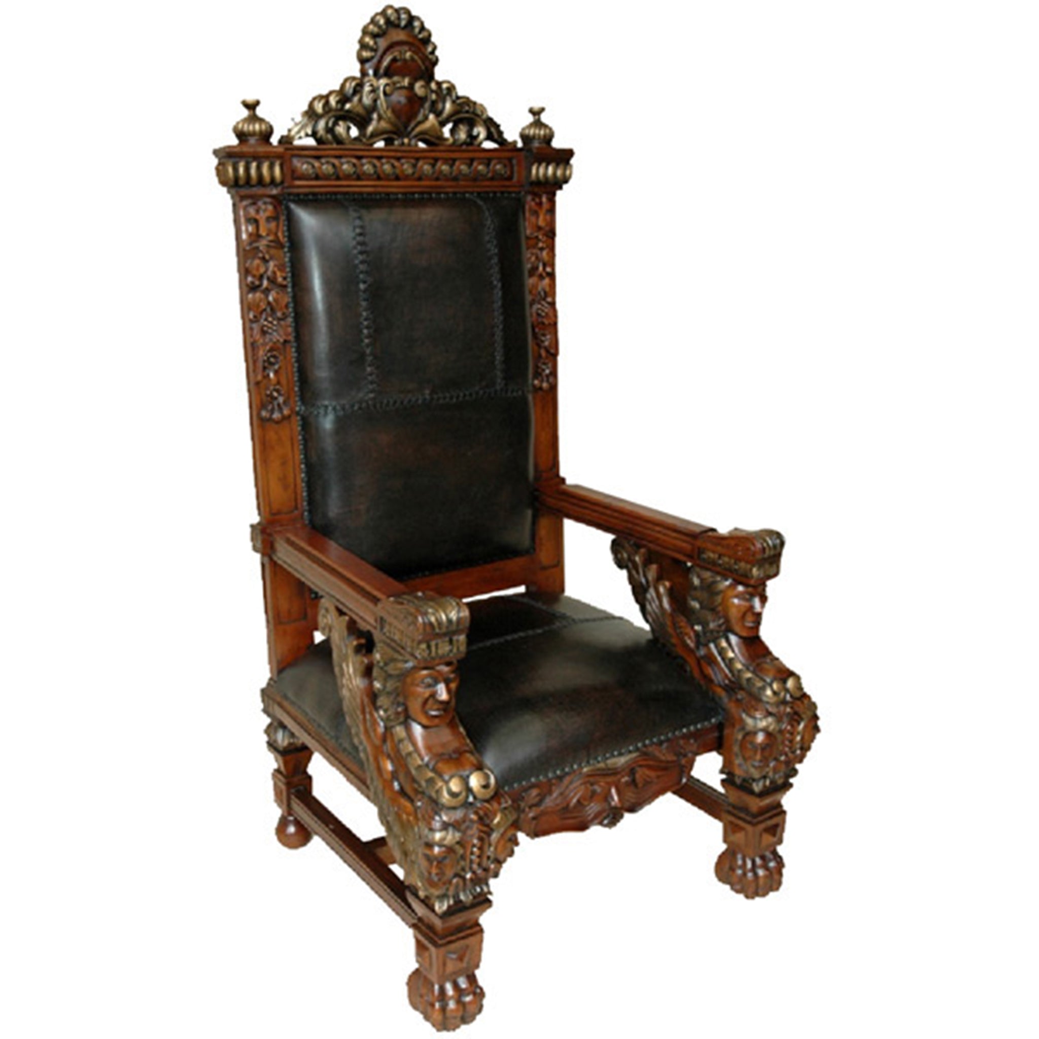 king arm chair