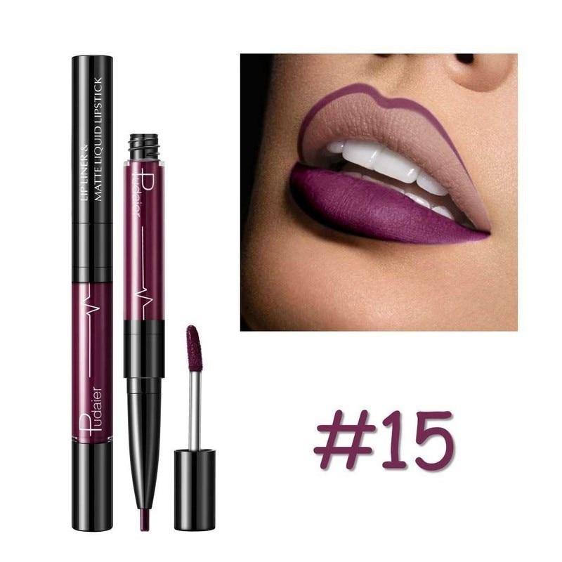 purple lip color