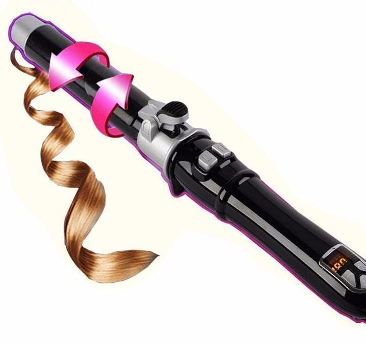 rotating curling iron