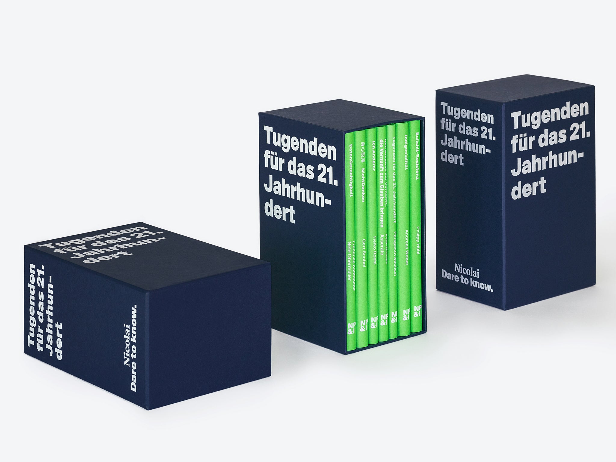 Buch Box Tugenden für das 21. Jahrhundert Nicolai Verlag