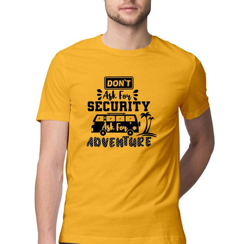 Ask for Adventure Round Neck T-shirt - Mister Fab