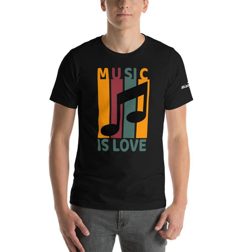 Music is Love T-shirt - Mister Fab