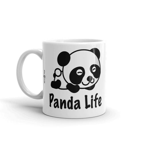 Panda Life Coffee Mug by Mister Fab - Mister Fab