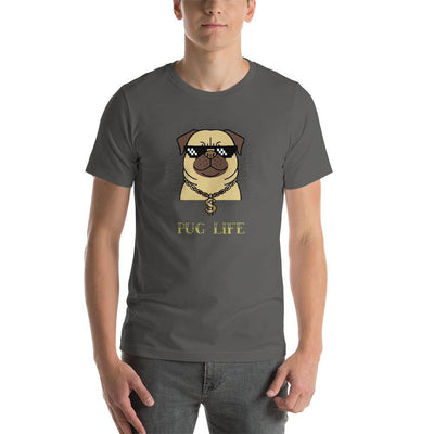 Pug Life Men Round Neck T-Shirts - Mister Fab