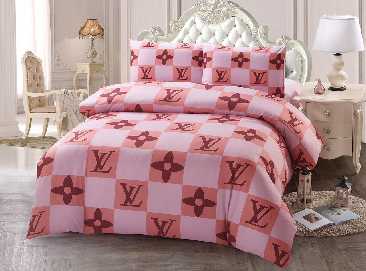 ST086 LV INFUSION , 600 THREAD COTTON BEDDING SET