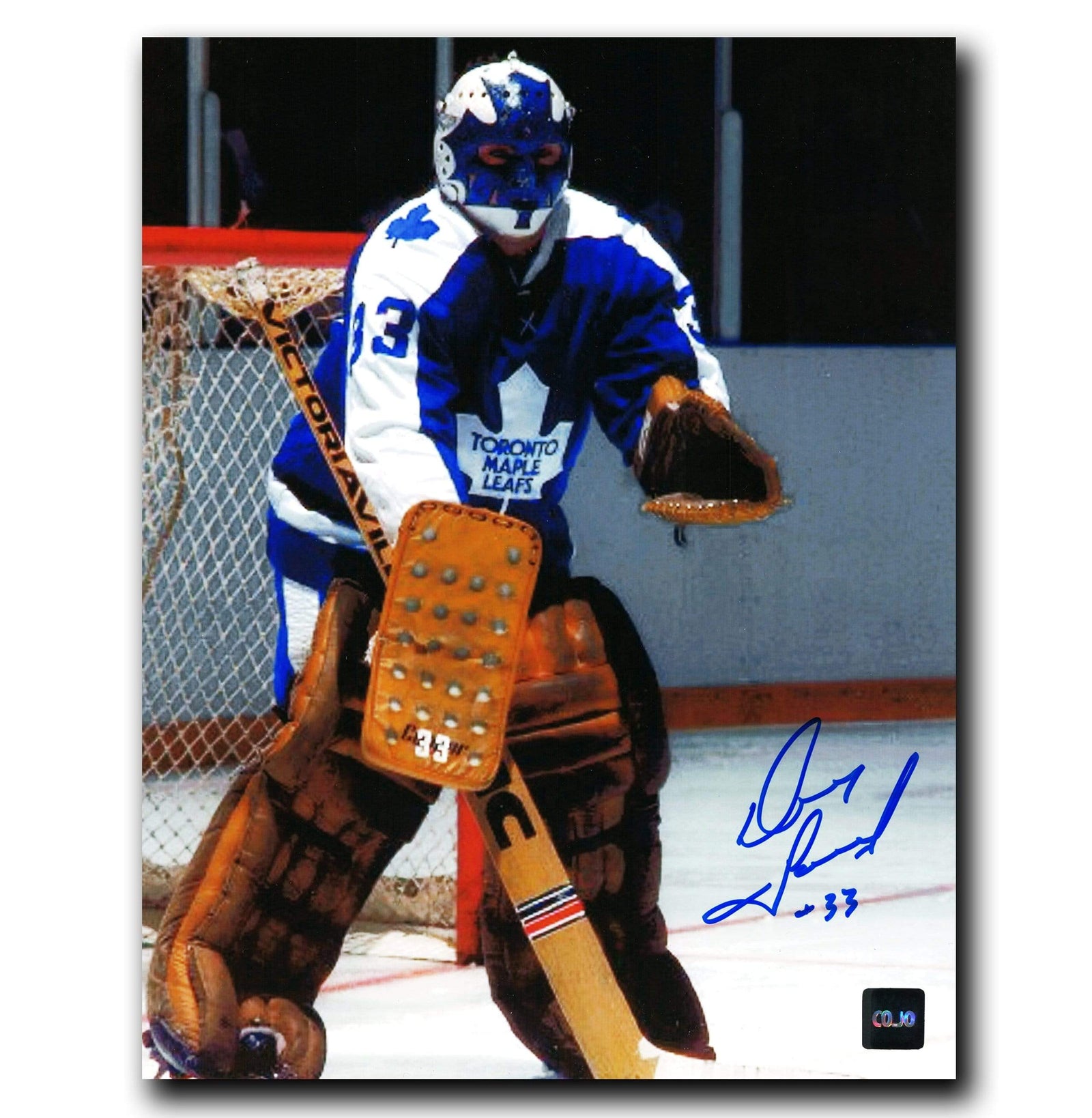 Doug Favell Toronto Maple Leafs Autographed Crease 8x10 Photo | CoJo ...