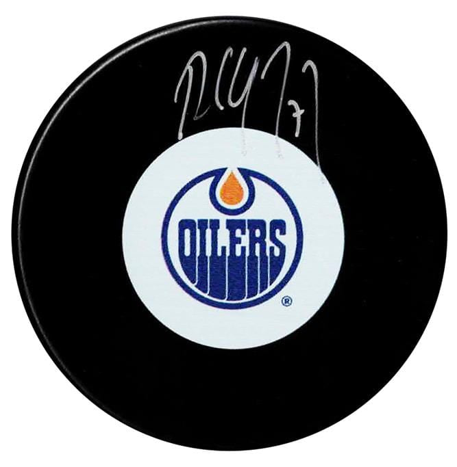 Paul Coffey Autographed Edmonton Oilers Puck CoJo Sport Collectables