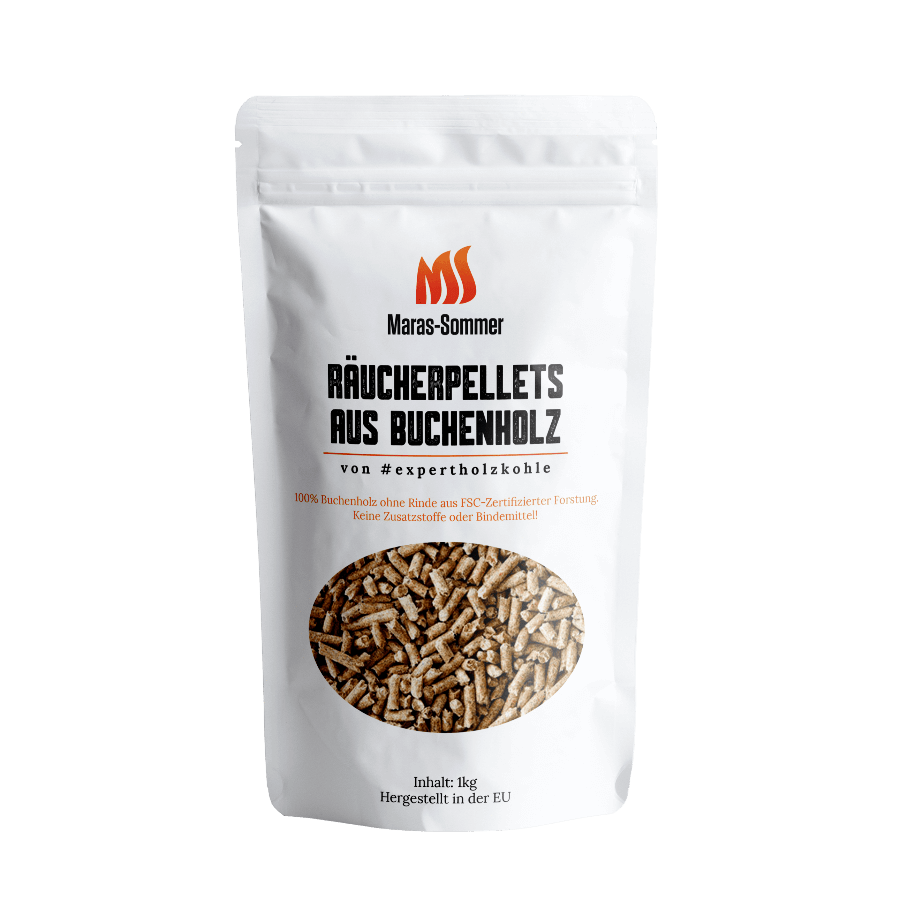 Räucherpellets aus Buchenholz, 1kg