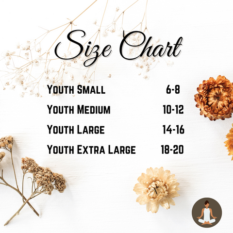 Youth Size Chart