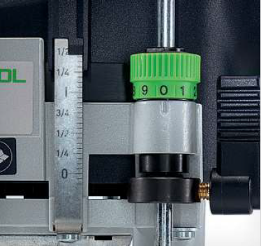 Router Precision Depth Adjustment