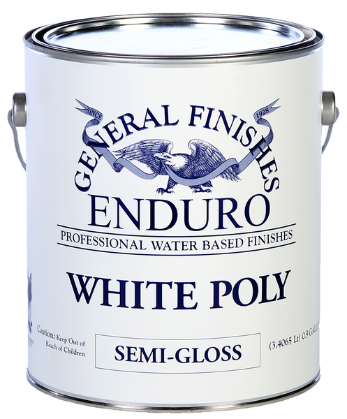 White Water Based Poly Top Coat General Finishes Pro Cabinet