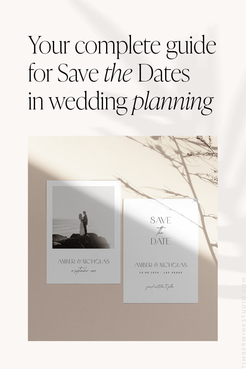 A Guide to Save the Date Cards with Expert Insight & DIY Tips