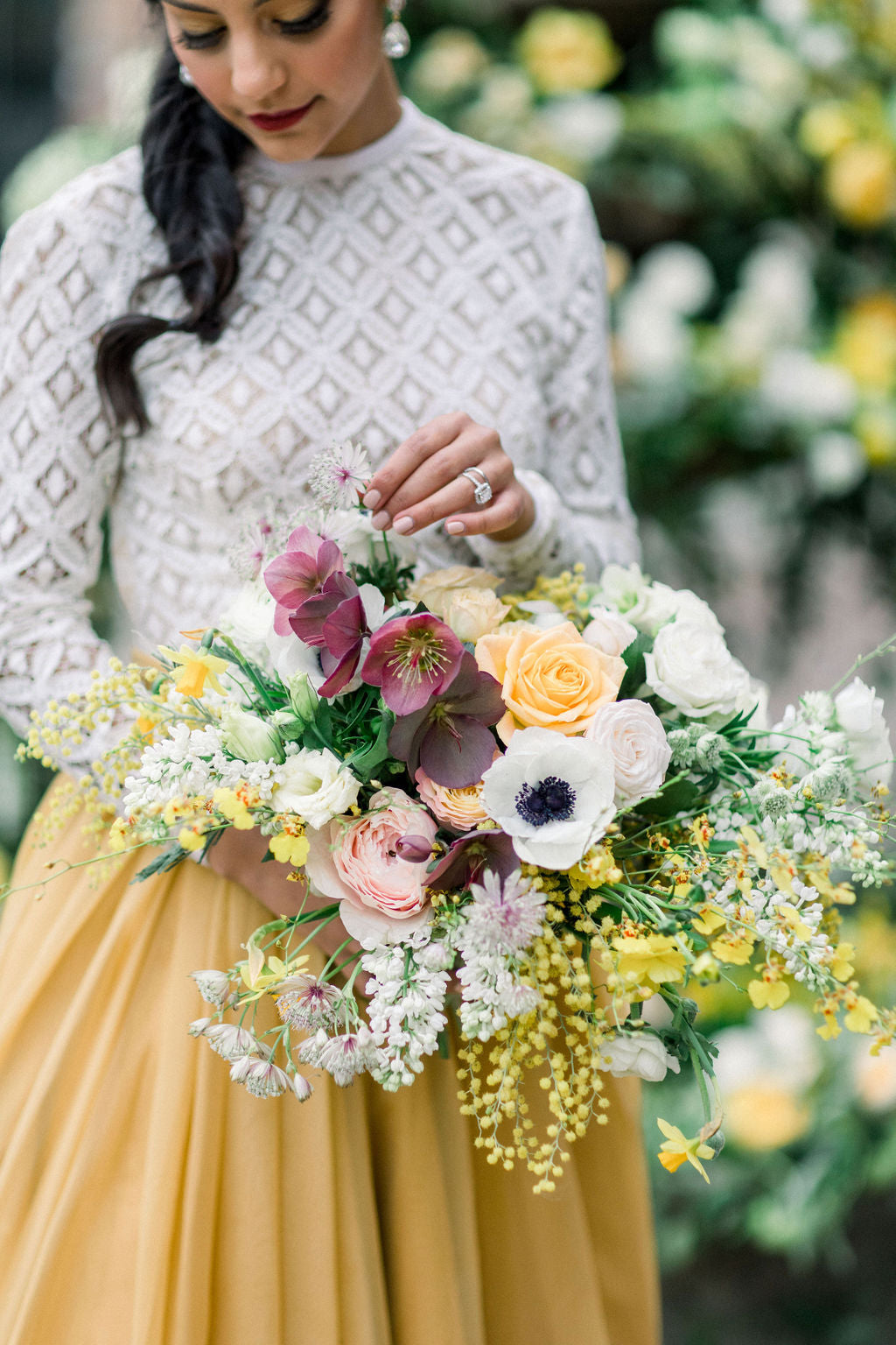 spring wedding dress