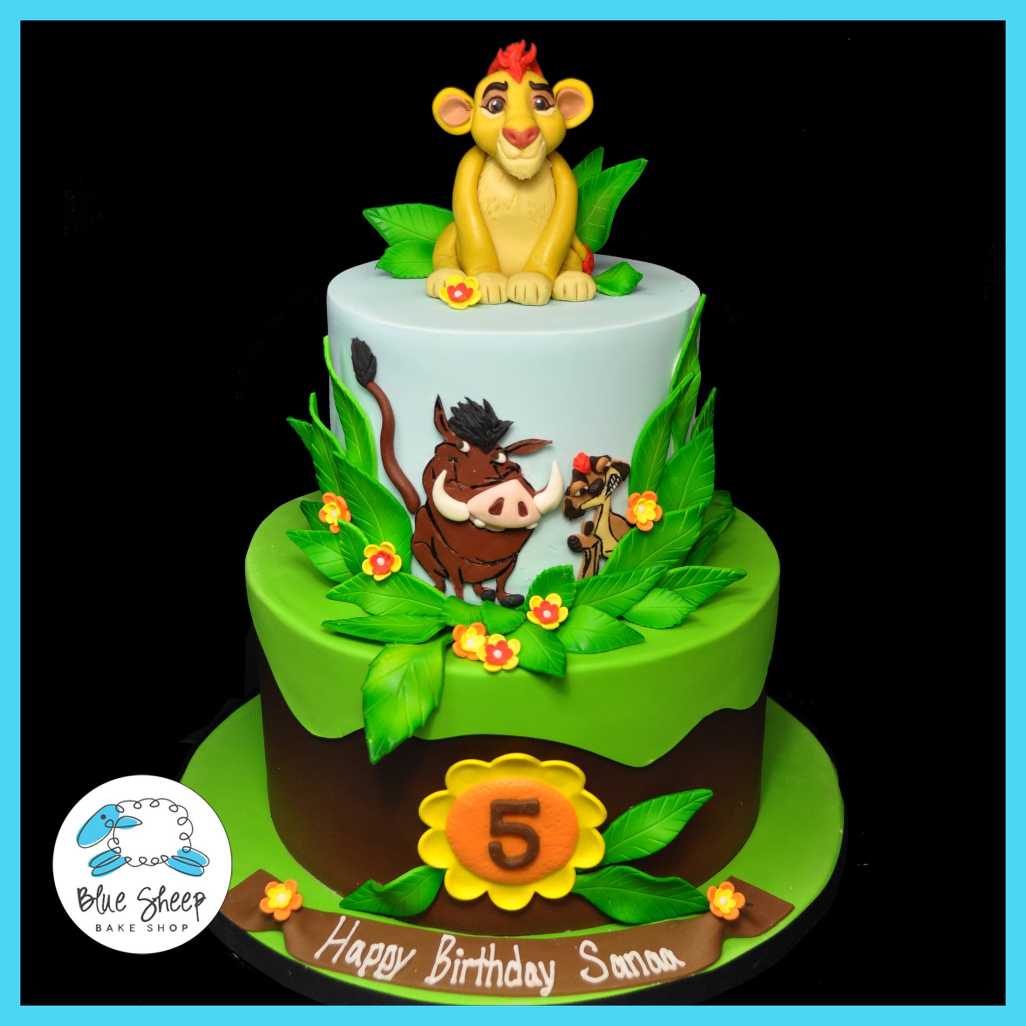 3 tier Lion King birthday cake. - Glorious Sugar Creations | Facebook