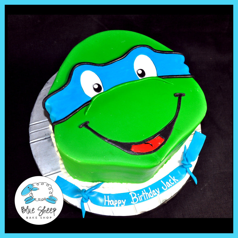 Ninja Turtle Birthday Cake | Blue Sheep Bake Shop