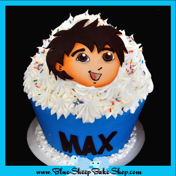 dora cartoon cake