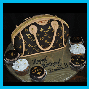 Black And White Louis Vuitton Birthday Cakes Sema Data Co Op