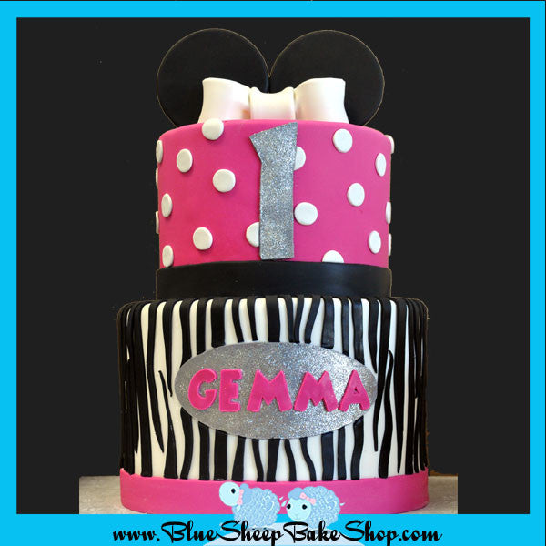 Custom 1st Birthday Cake Minnie Mouse 1st Birthday Specialty Cake