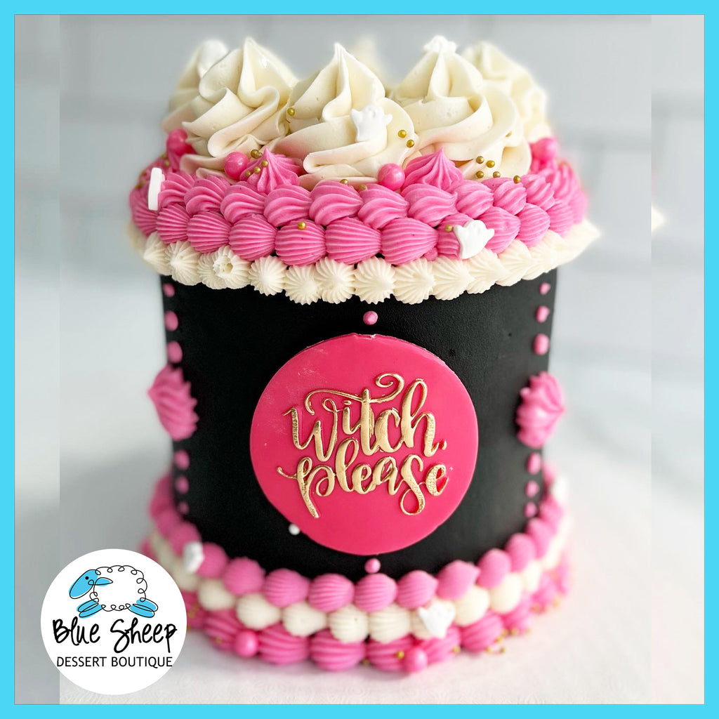 Sewing Birthday Cake – Blue Sheep Bake Shop