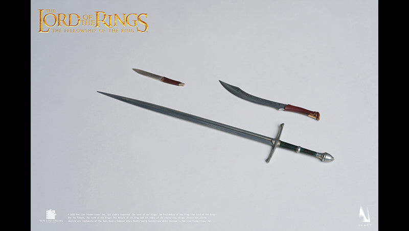 Lord of The Rings Sixth Scale Aragorn Figure Accessories